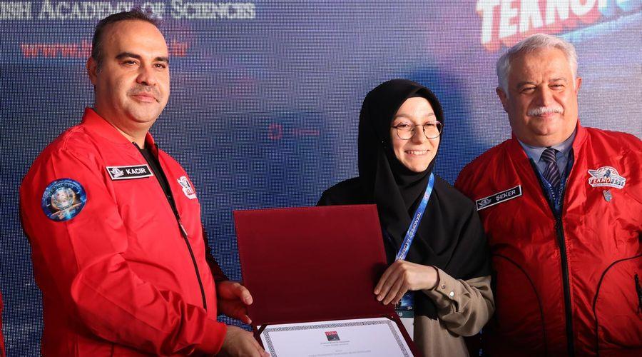 ERÜ’ye 2024 TÜBA-TEKNOFEST Doktora Bilim Ödülü