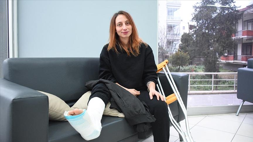 Motosikletiyle kaza yapan veteriner hekimden koruyucu ekipman uyarısı