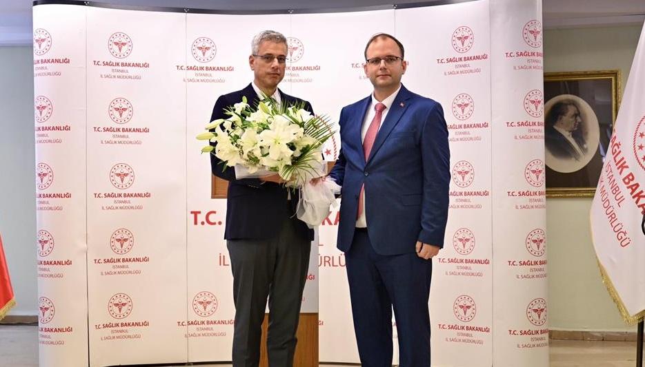 İstanbul İl Sağlık Müdürlüğünde devir teslim töreni
