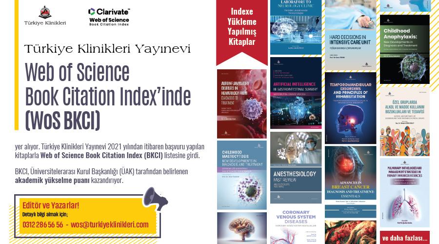 Türkiye Klinikleri, Web of Science BKCI kapsamındaki kitap çalışmalarına ara vermeden devam ediyor