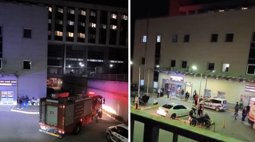 Sakarya'da Yenikent Devlet Hastanesinde yangın
