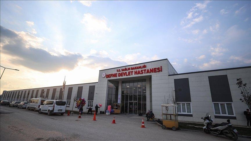 Hatay'da 60 günde tamamlanan hastanede 180 bin poliklinik hizmeti verildi