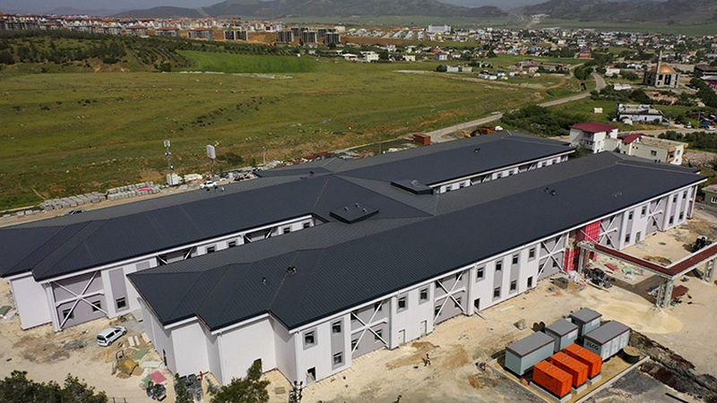 Gaziantep'teki Nurdağı Acil Durum Hastanesi inşaatının yüzde 98’i tamamlandı