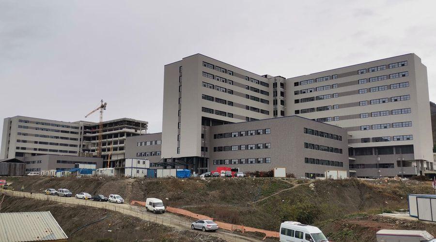 Ordu Şehir Hastanesi inşaatında 1020 sismik izolatör kullanıldı