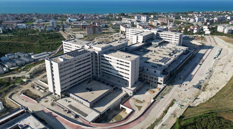 Ordu Şehir Hastanesinin yapım çalışmaları devam ediyor