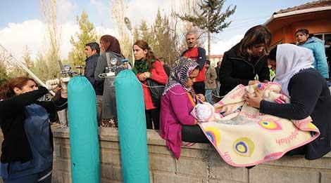 Patlamanın ardından Dogumevi yeniden hizmete başladı