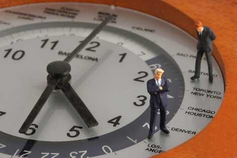 Jet-lag doğuya gittikçe artıyor