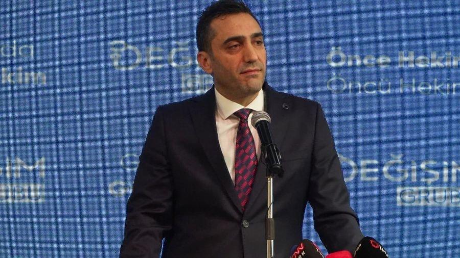 'Değişim Grubu' doktorları, Tabip Odası seçimleri için beyannamesini açıkladı
