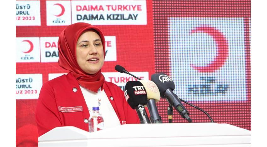 155 yıllık Kızılay tarihindeki ilk kadın başkan