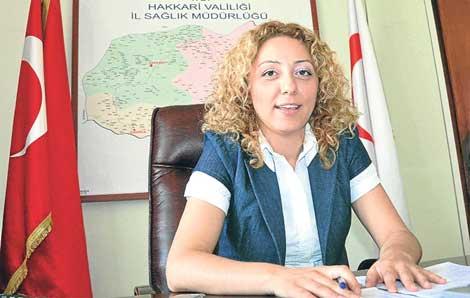 Hakkari'ye ilk kadın sağlık müdürü atandı