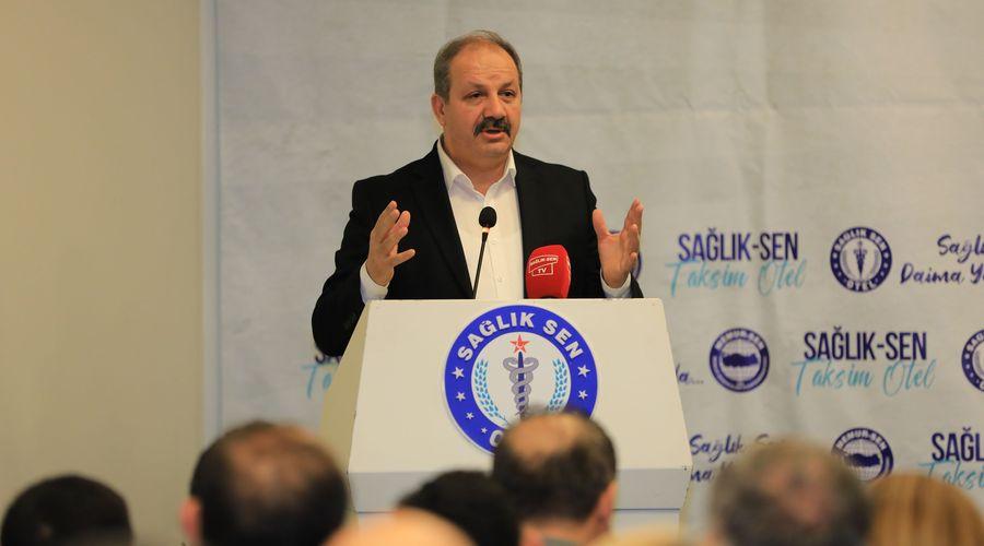 Sağlık-Sen Başkanı Doğan: 14 Mart Tıp Bayramı’nda sağlık profesyonellerine bir maaş ikramiye ödenmeli