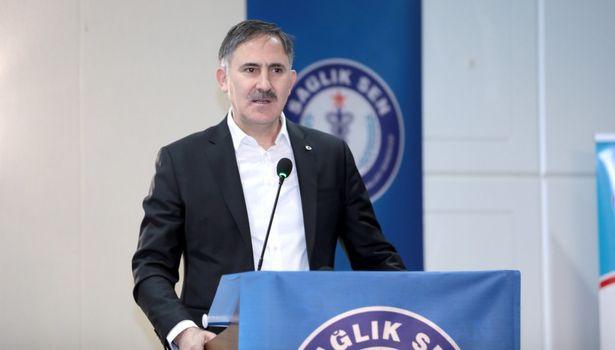 Sağlık-Sen Başkanı Durmuş: Klavye başında oturarak sendikacılık yapmıyoruz