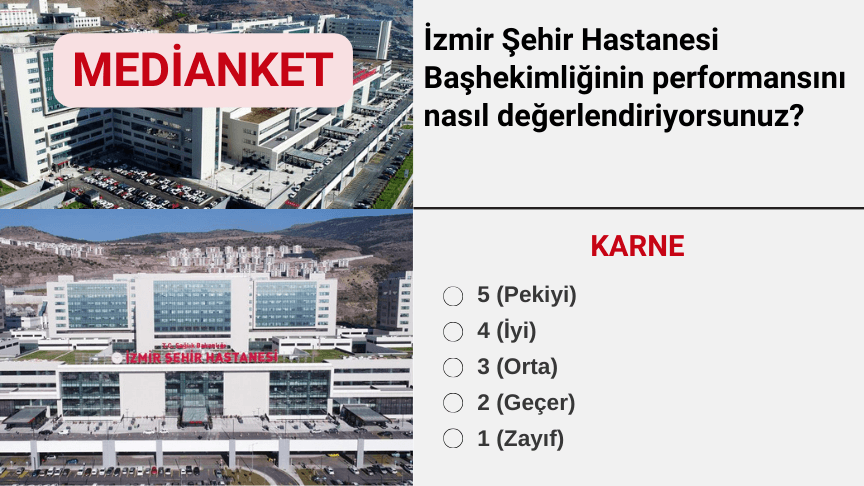 İzmir Şehir Hastanesi Başhekimliği performans değerlendirmesi