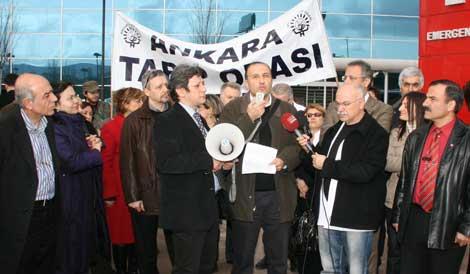 Ankara Medicana'da hekimlerden eylem