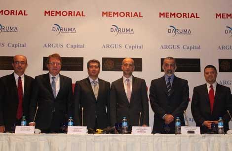 Memorial'a yabancı ortak