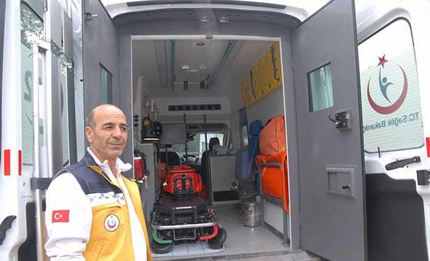 6 tonluk zırhlı ambulans