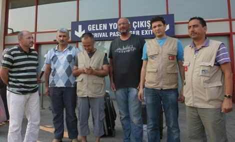 Tatile değil Somali'ye gittiler