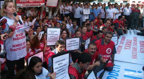 Doktora şiddeti, iş bırakarak protesto ettiler