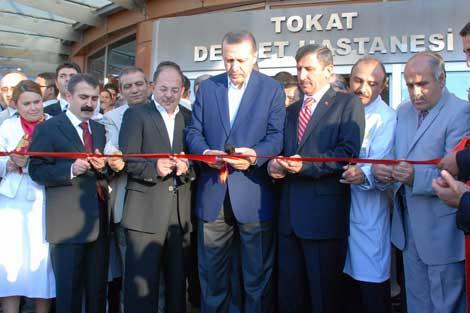 Başbakan ve Sağlık Bakanı hastane açtı