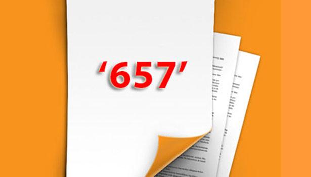 657 sayılı Kanunun 104. maddesinde düzeltme