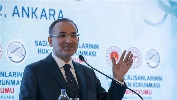 Adalet Bakanı Bozdağ: Hekim tıbbın kurallarına kasten aykırı davranmadığı sürece tazminata konu olmayacak