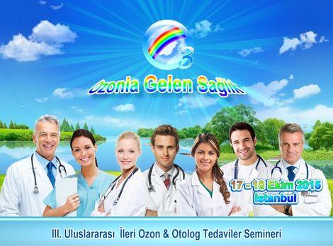 Uluslararası İleri Ozon ve Otolog Tedaviler Sempozyumu İstanbul'da yapılacak
