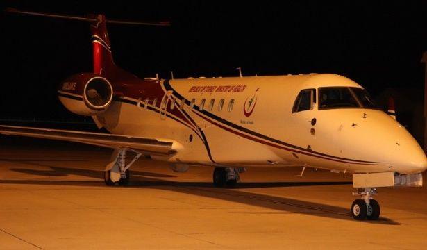 Fahrettin Koca talimat verdi: Ambulans uçak 17 günlük Kübra bebek için havalandı