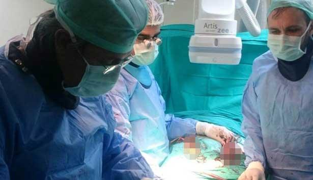 Amasya'da ilk kez endovasküler anevrizma onarımı ameliyatı yapıldı
