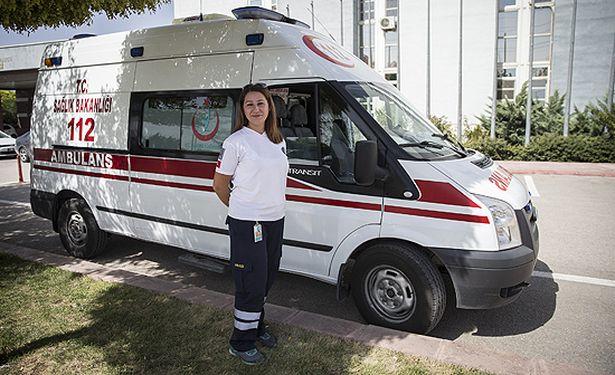 Ambulans şoförü Büşra Teke: Hayat kurtarmak çok güzel