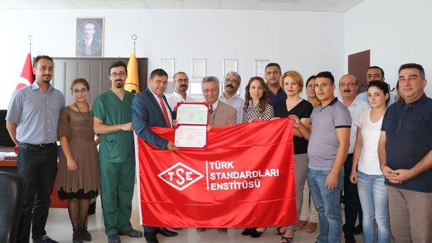 İnönü Üniversitesi Diş Hekimliği Fakültesine 2 yeni TSE belgesi 