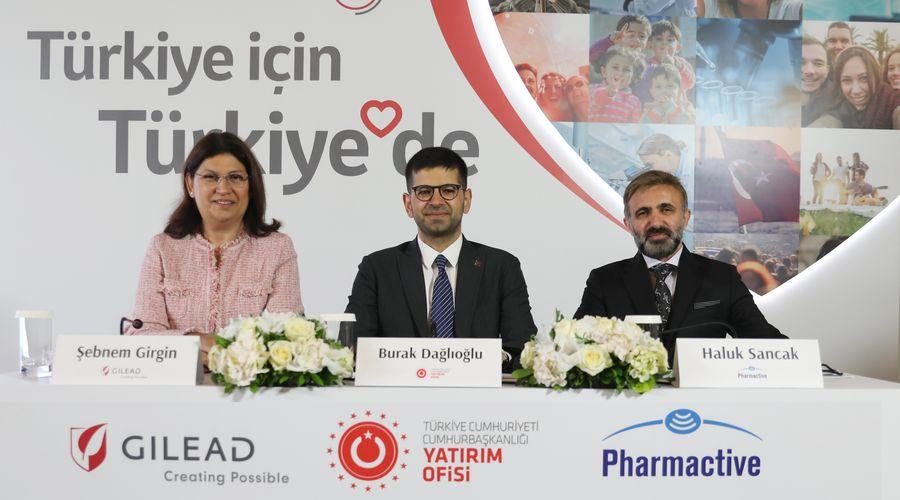 Gilead Sciences, Türkiye’deki yatırım taahhüdünün ardından yerli üretime başladı