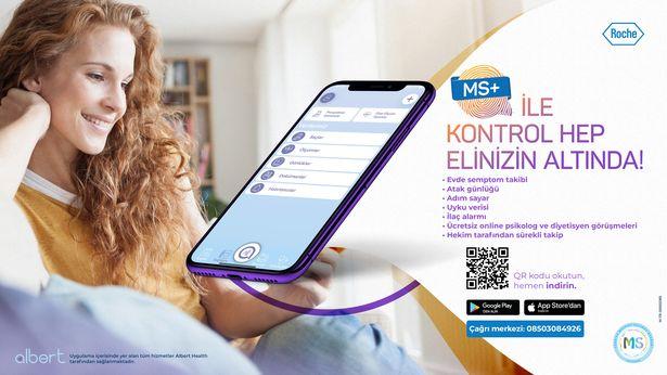 Roche ve Türkiye MS Derneği'nden MS hastalarının yaşamlarını kolaylaştıracak dijital sağlık uygulaması: MS+