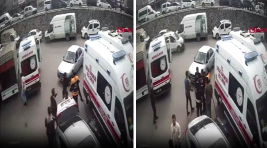 İstanbul'da sağlık çalışanlarına levyeli saldırı