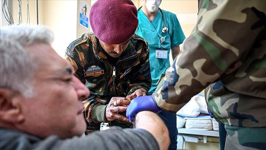 'Dost Operasyonuyla' Türkiye'ye gelen Hint sağlık ekibi, 4 binden fazla hastayı muayene etti