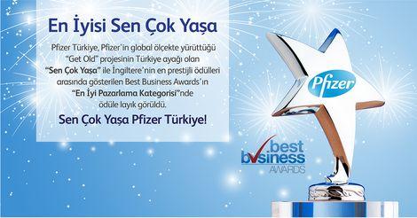 Sen Çok Yaşa Projesi Pfizer Türkiye’ye ödül getirdi