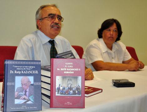 Dr.Kazancıgil'in halk sağlığına adadığı ömrü kitaplaştırıldı  