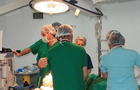Yozgat Tıp Fakültesi Hastanesi'nde ilk ameliyat yapıldı 