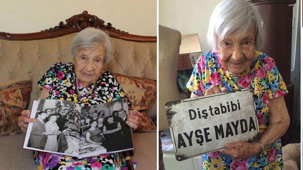 Türkiye'nin ilk kadın ortodontisti Ayşe Mayda 105 yaşında vefat etti