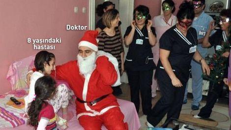 Bakanlık: Noel Baba kıyafetli doktora soruşturma yok